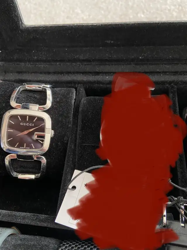 Ladies Gucci watch, Men’s 2 Emporia Armani watches. - Photo 2