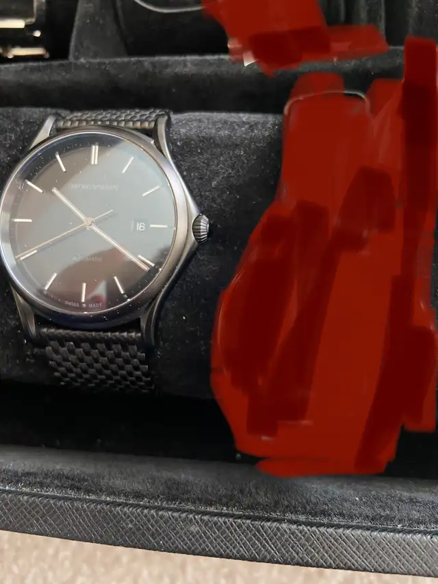 Ladies Gucci watch, Men’s 2 Emporia Armani watches. - Photo 4