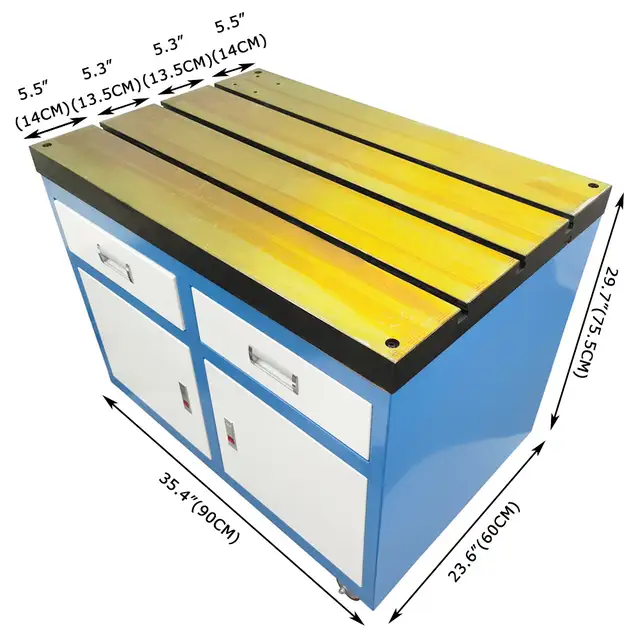 Movable T-slot Workbench for Tapping Machine Series 056913 - Photo 2