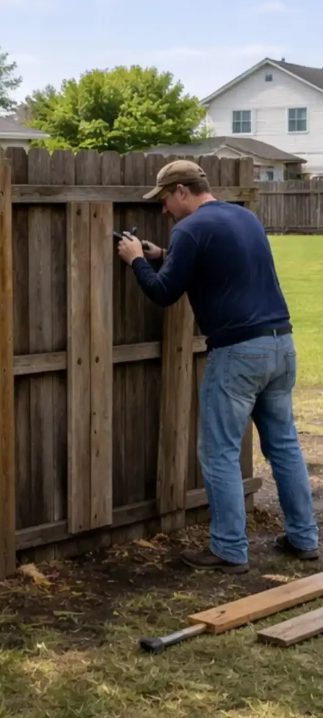 Wood fences repair and metal welding repair anywhere