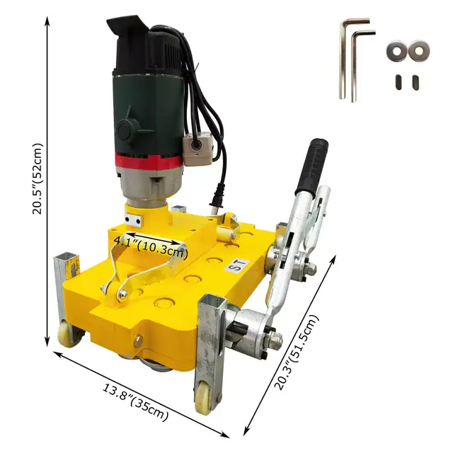 360°Portable Color Steel Tile Edge Locking Machine 057013 - Photo 10