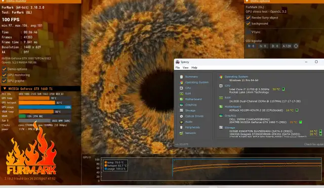 11thGen i7 4.8 GHz  8XCore 24Gigs DDR4 M.2 Gtx 1660ti - Photo 10