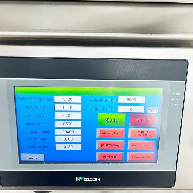 Automatic Chain Conveyor Round Bottle Labeling Machine 160209 - Photo 9