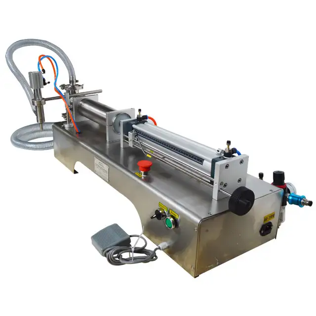 110V Single Head Only Liquid Filling Machine 100-1000ml 160432