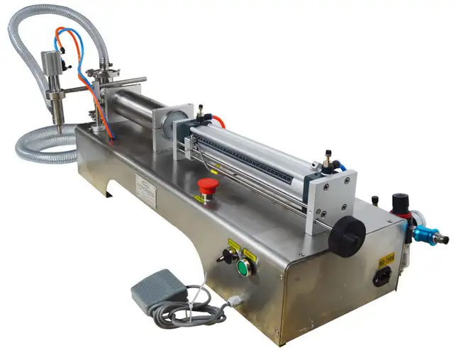 110V Single Head Only Liquid Filling Machine 100-1000ml 160432 - Photo 4