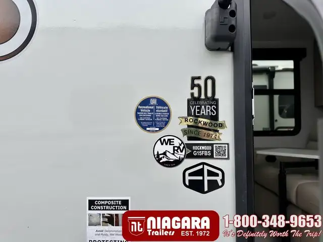 2025 FOREST RIVER ROCKWOOD GEO PRO 15FBS Travel Trailer - Photo 4