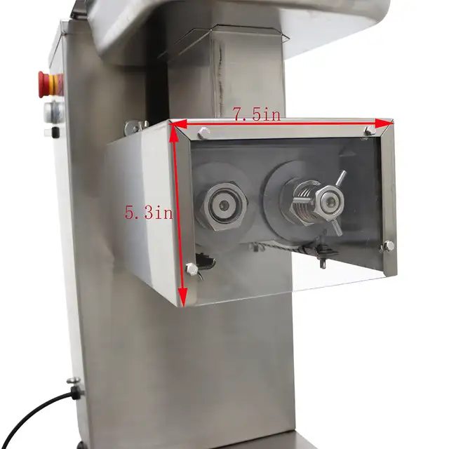 QE Stainless Commercial Meat Slicer w/8mm Blade 161001 - Photo 4