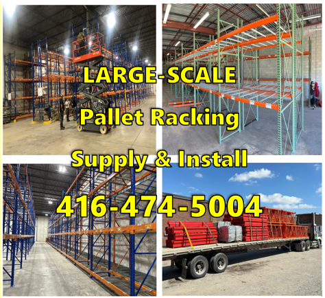 Large Scale Warehouse Pallet Racking Projects SUPPLY AND INSTALL - Photo 2
