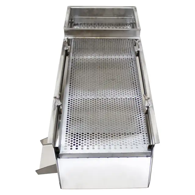 Full Stainless Steel Linear Vibrating Screen w/7mm Screen 230195 - Photo 4