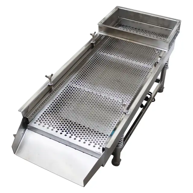 Full Stainless Steel Linear Vibrating Screen w/7mm Screen 230195 - Photo 5
