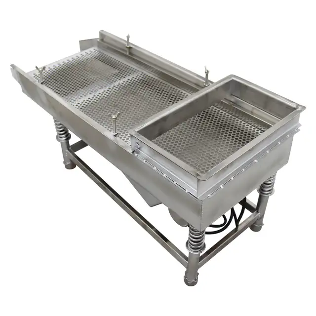 Full Stainless Steel Linear Vibrating Screen w/7mm Screen 230195 - Photo 7