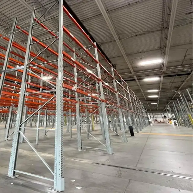 24 ft tall USED Warehouse Racking Systems Pallet Storage Rack - Photo 2