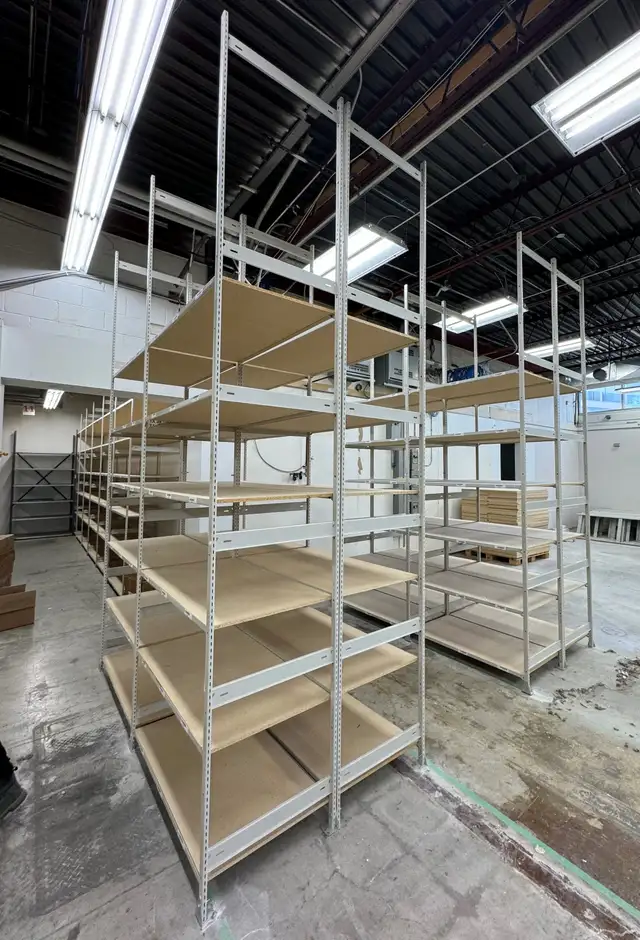 Used EZRECT shelving - 24' deep x 46' wide 6'/ 8'/ 12' tall - Photo 9