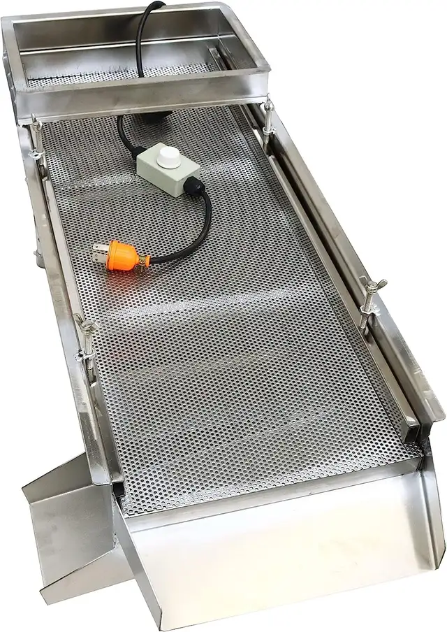 Promotion 5mm Linear Vibrating Screen Shaker Linear Sifter230196
