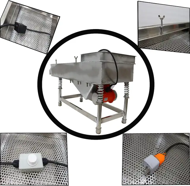 Promotion 5mm Linear Vibrating Screen Shaker Linear Sifter230196 - Photo 4