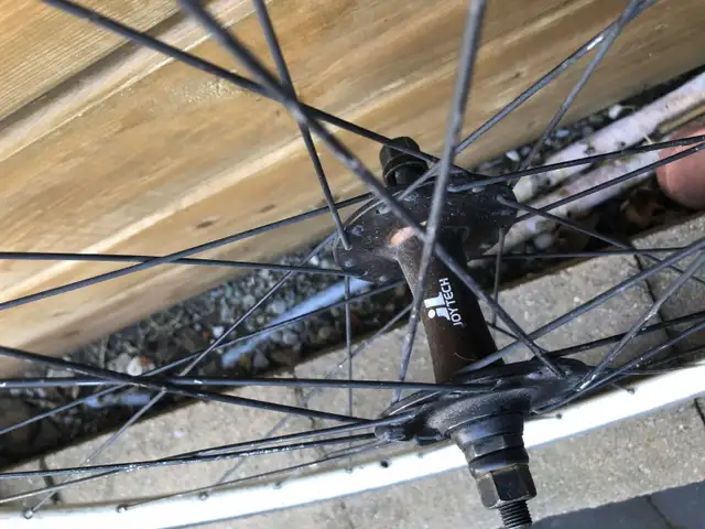 flip flop hub rims fixie 700c rims rear rim hub needs spokes $40 - Photo 5