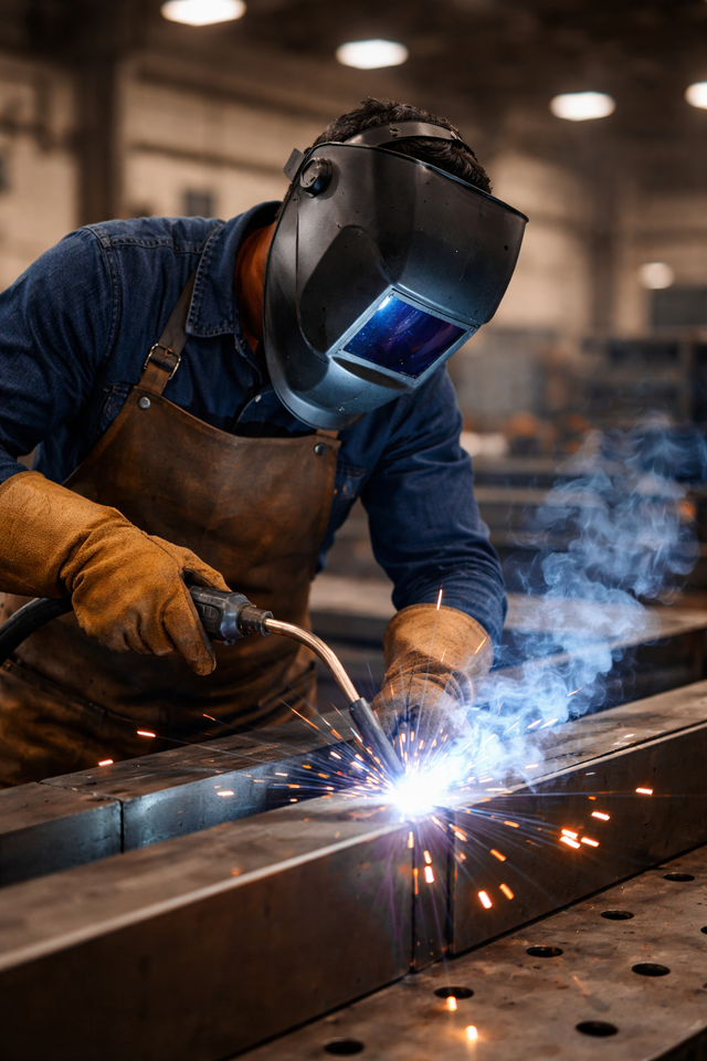 Welder position (MIG and TIG)