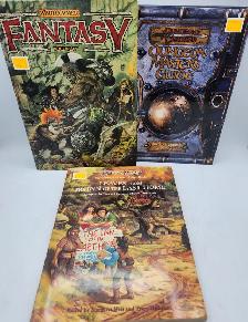 Dungeons & Dragons, Warhammer, Dragonlance Rulebooks (3)