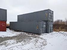 Shipping Containers  10', 20' & 40' HC | Nisku Yard | New & Used