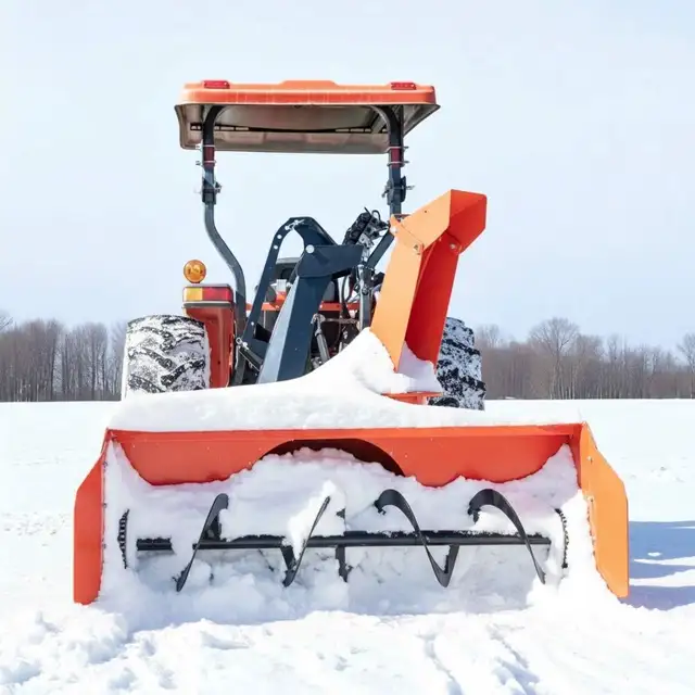 Skid Steer 68" Snow Blower – Works Great - Photo 4