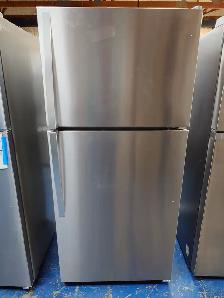 Whirlpool '30' Stainless Steel Top Freezer Bottom Fridge on Sale