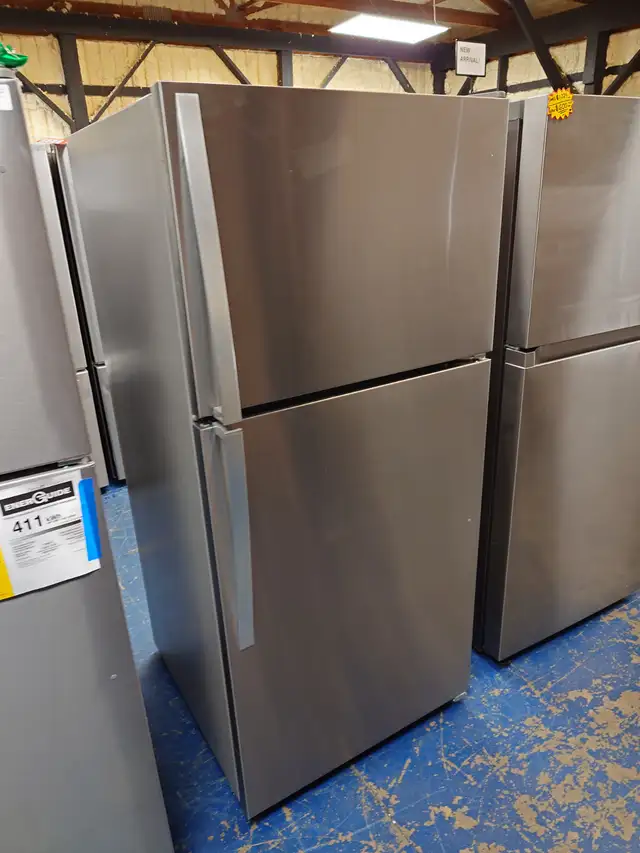 Whirlpool '30' Stainless Steel Top Freezer Bottom Fridge on Sale - Photo 2