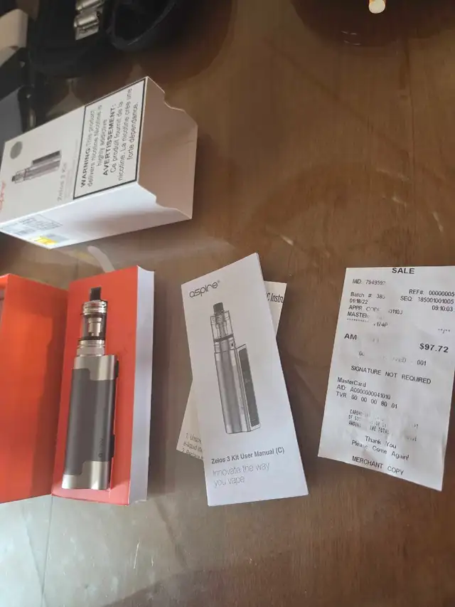 vapoteuse aspire zelos kit disponible