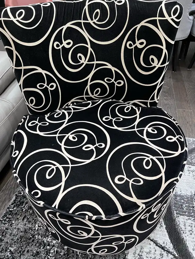 swivel accent round chairs 2