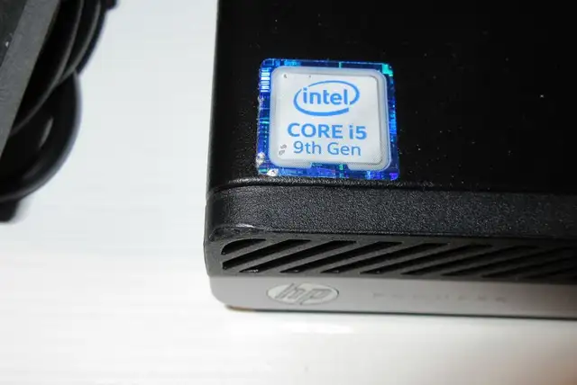 Ordi HP Prodesk 400G5 Core-i5-9500T 16Go SSD 1To WiFi BT W11 Pro - Photo 3