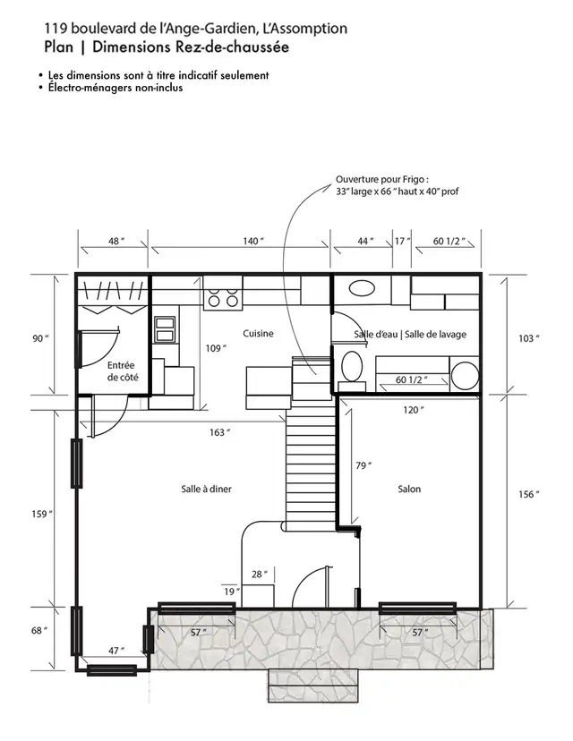 Logement 6 1/2  sur 2 ÉTAGES - À LOUER - L’Assomption - Photo 2