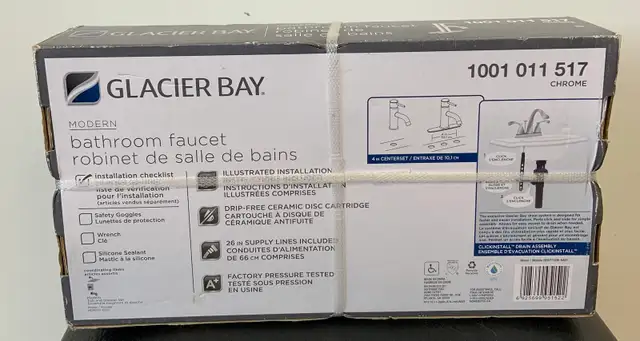 Glacier Bay Modern Bathroom Faucet - Photo 5