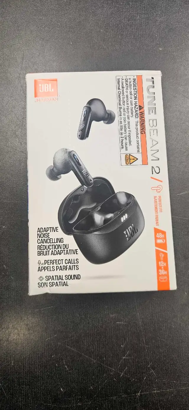 JBL Tune Beam 2 Noise Canceling Earbuds - Photo 2