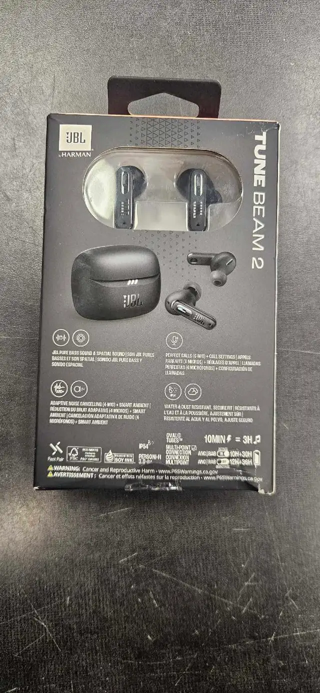 JBL Tune Beam 2 Noise Canceling Earbuds - Photo 3