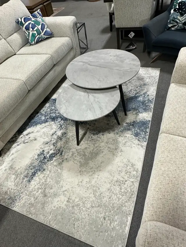2Pc Grey sintered stone marble top Coffee Table for Only $249.