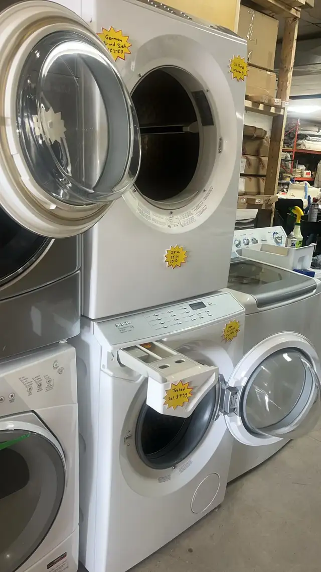 Miele German Brand 27' Washer and Dryer Set 30-Day Warrantly - Photo 9