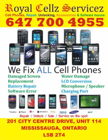 SAMSUNG/ IPHONE/ LG/ GOOGLE/ HUWAEI IPHONE & TABLE FIX ON SPOT
