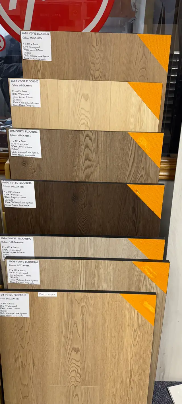 8mm luxury vinyl flooring $1.99