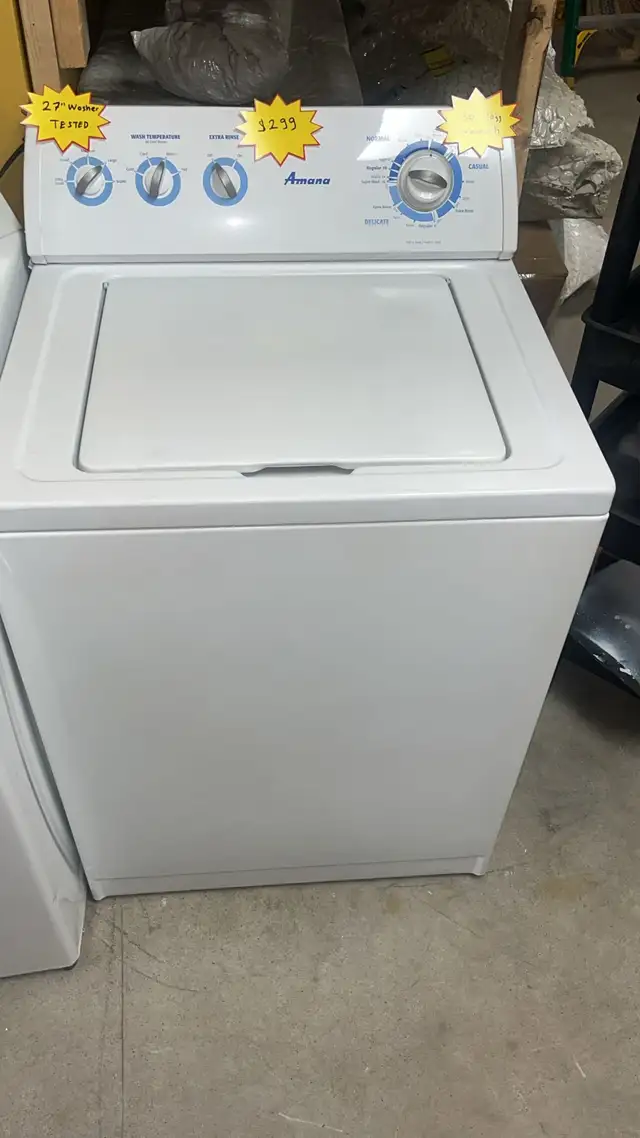 Amana (Whirpool) 27' Top Load Washer 30-Day Warrantly - Photo 6