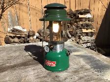 Coleman gas lantern - camping