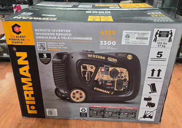 Firman W03386 Generator New