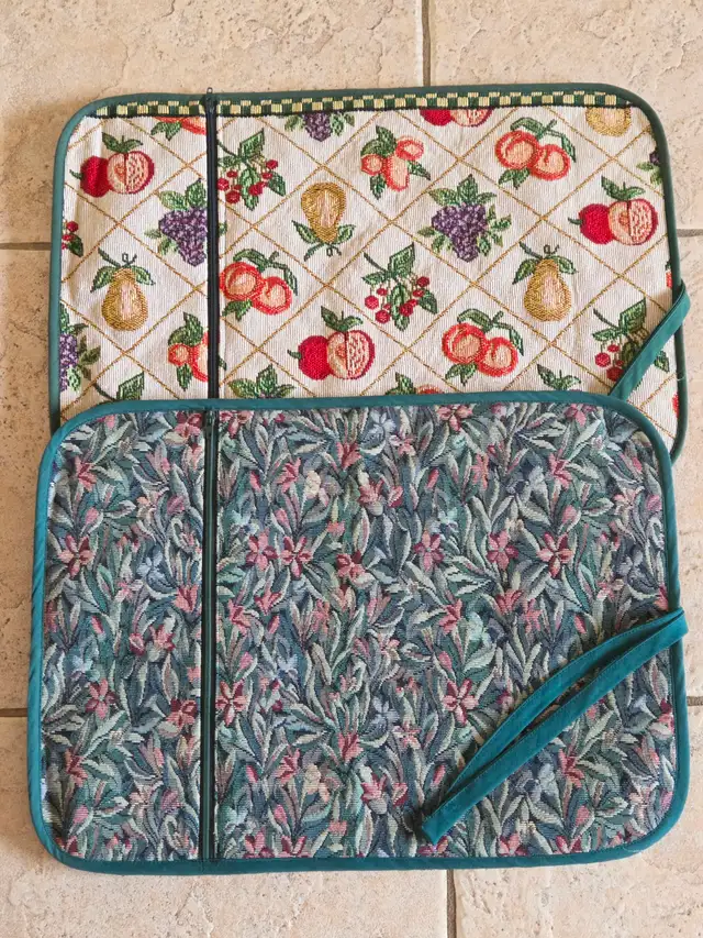 Napperons avec pochette à ustensiles - Photo 2