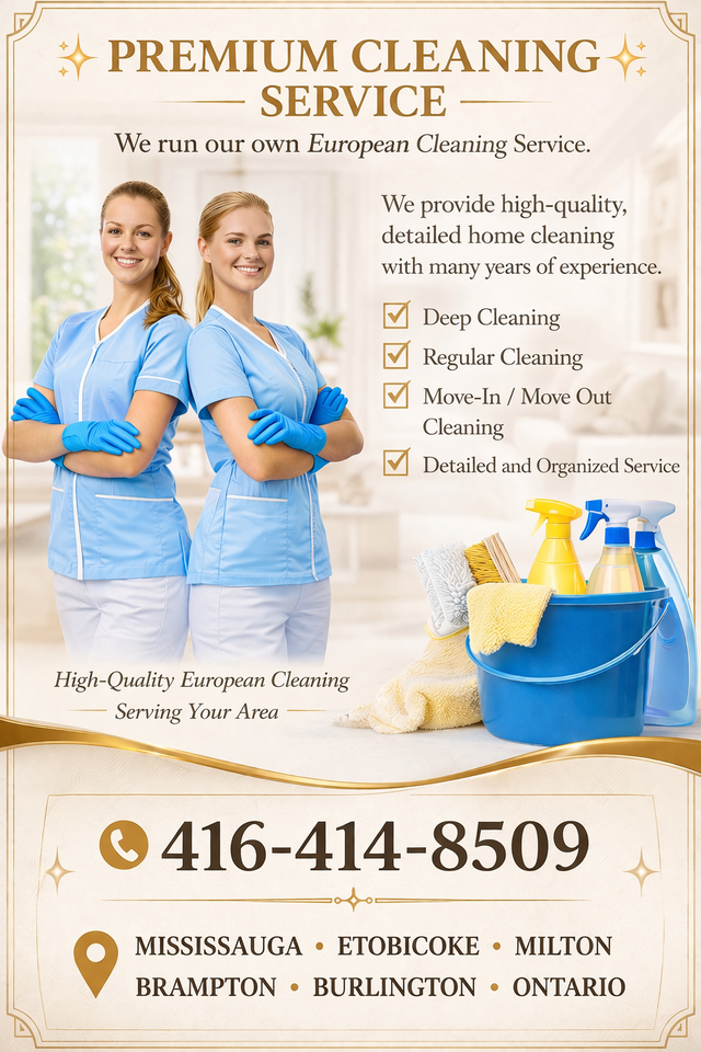 Premium European Standard Cleaning Lady