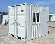 9FT Jobsite Container Office – Good Condition