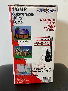 1/6HP Submersible Utility Pump - Photo 4