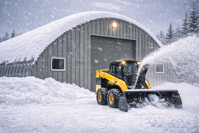 SAVE $11,000! New 50x60 Heavy 15-Gauge Quonset Kit - Photo 5