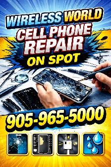 WIRELESS WORLD UNIT4  107 KENNEDY ROAD SOUTH9059655000