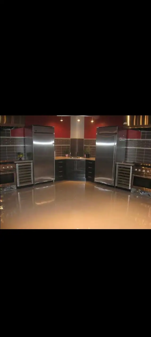 plancher epoxy , ciment autonivelant - Photo 3