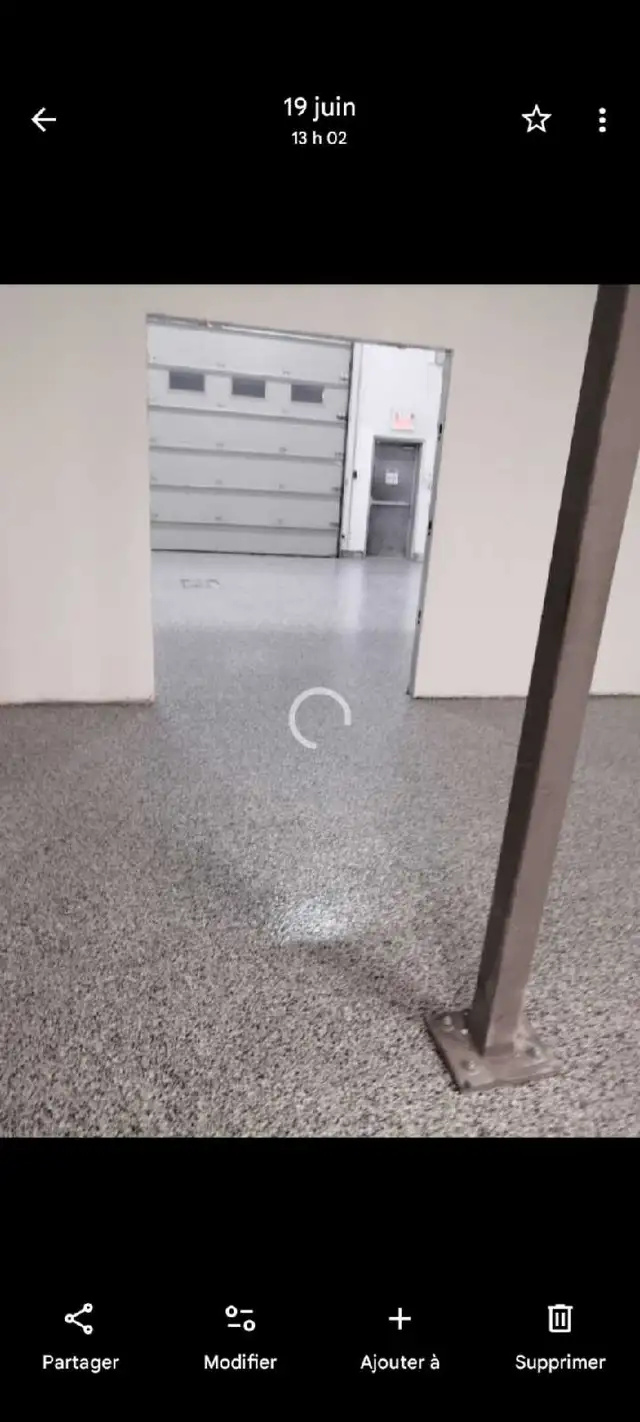 plancher epoxy , ciment autonivelant - Photo 10