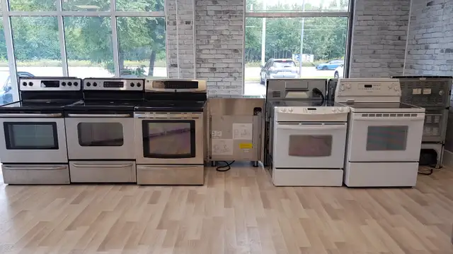 Cuisinière-Laveuse-Sécheuse-frigo-Congelateur