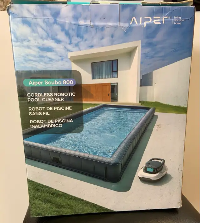 Aiper Scuba 800 Cordless Robotic Pool CleanerOpen Box